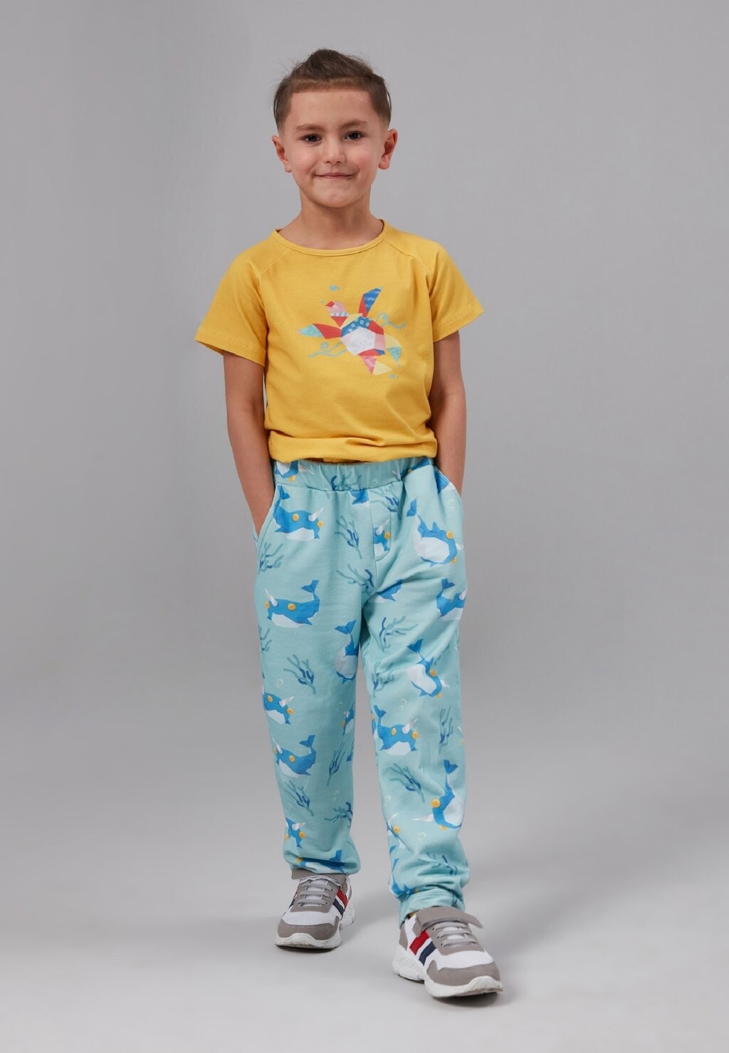 

Брюки из ткани Fresh Spark, цвет blue