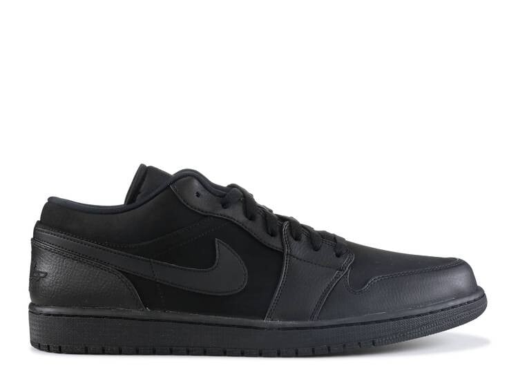 

Кроссовки AIR JORDAN 1 RETRO LOW 'TRIPLE BLACK', черный