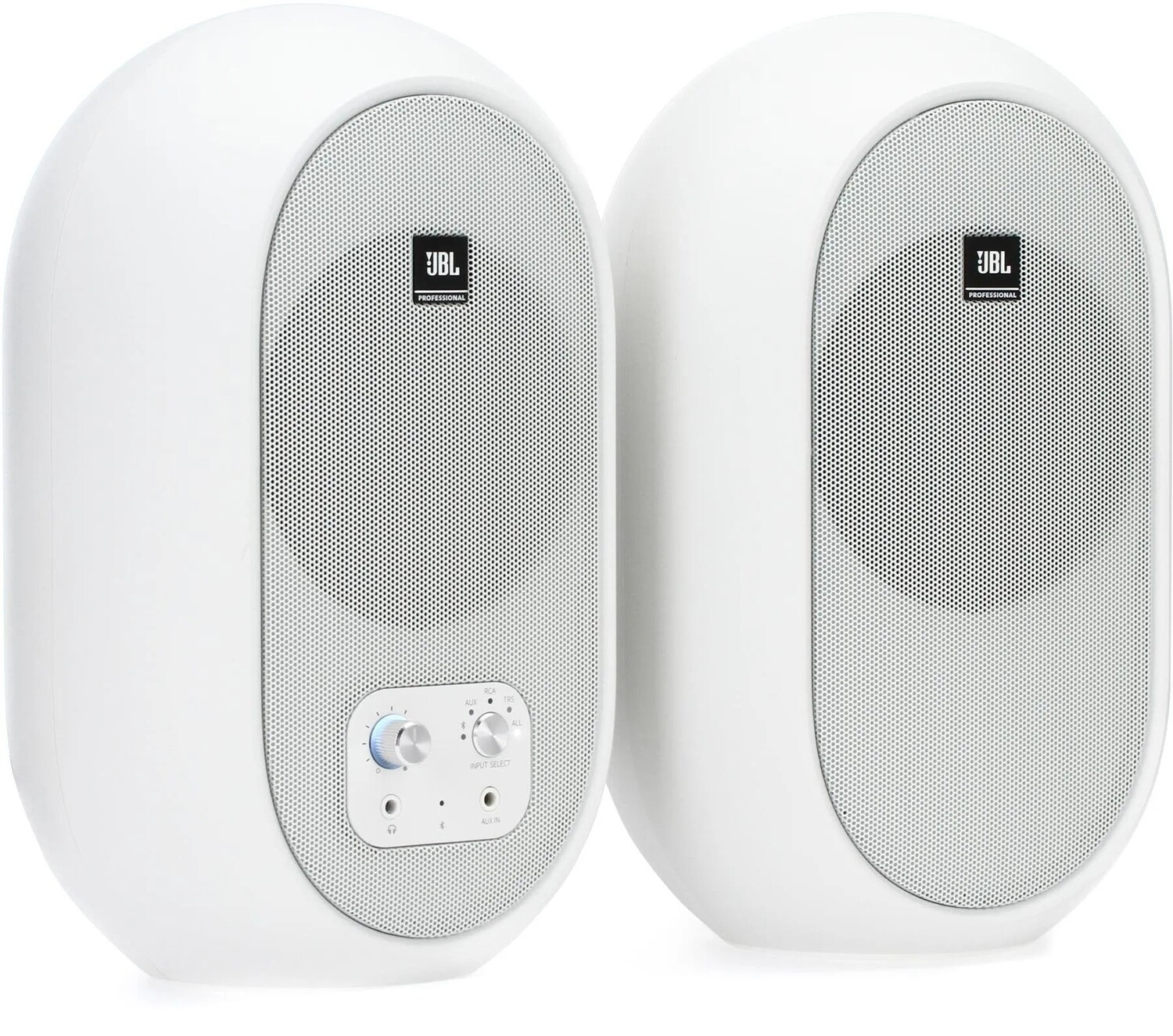 

JBL 1 Series 104-BT 4,5-дюймовые компактные активные мониторы с Bluetooth — белые