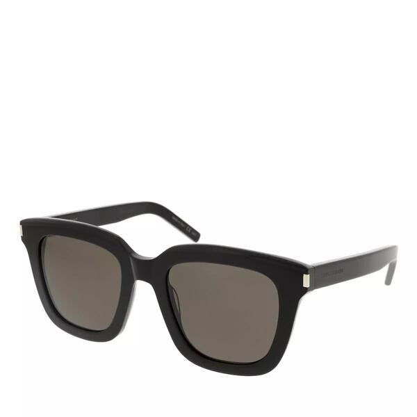 Солнцезащитные очки sl 465-001 51 sunglass woman acetate -- Saint Laurent, черный saint laurent sl 465 002 51 гавана ацетат