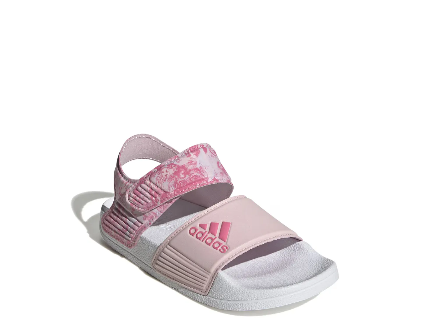 

Сандалии Adilette Sandal Adidas, белый/светлый/розовый
