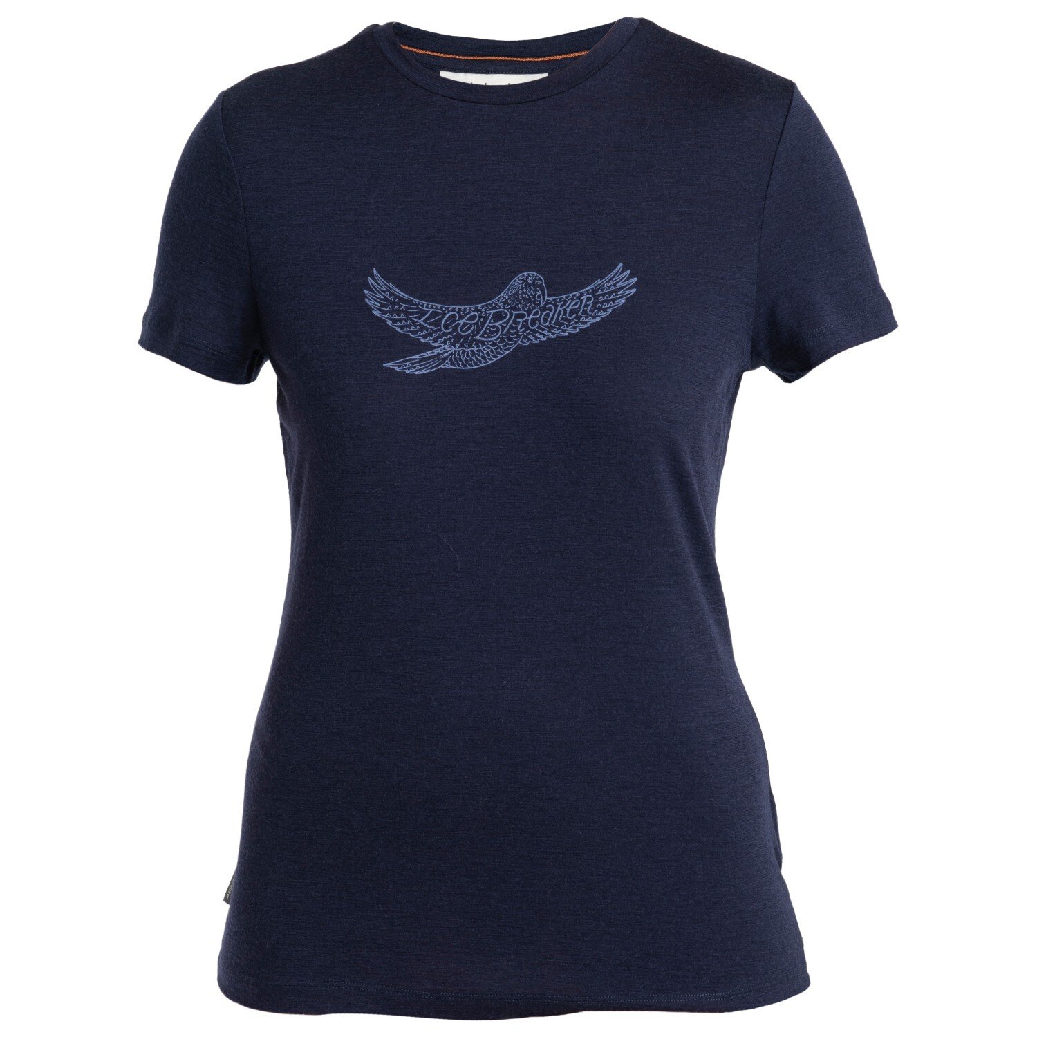 Рубашка из мериноса Icebreaker Women's Tech Lite III S/S Tee Icebreaker Kea, цвет Midnight Navy