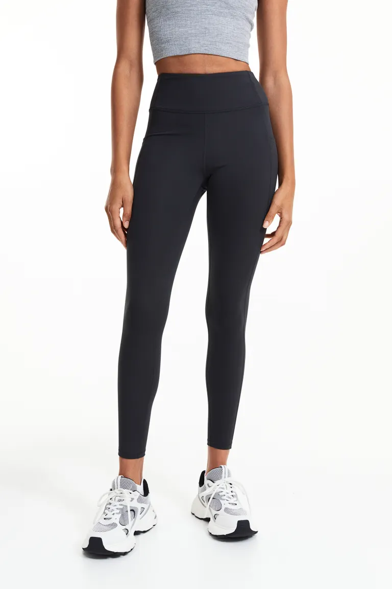

Спортивные леггинсы с карманами от drymove H&M, серый