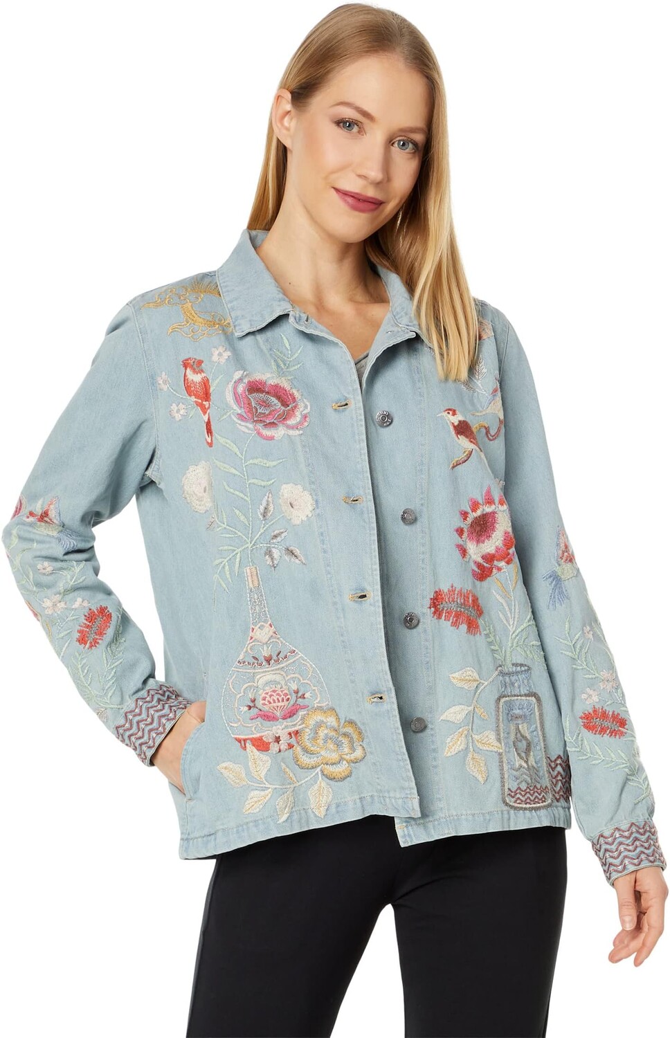 

Куртка Paloma Easy Worker Jacket Johnny Was, цвет Denim Blue