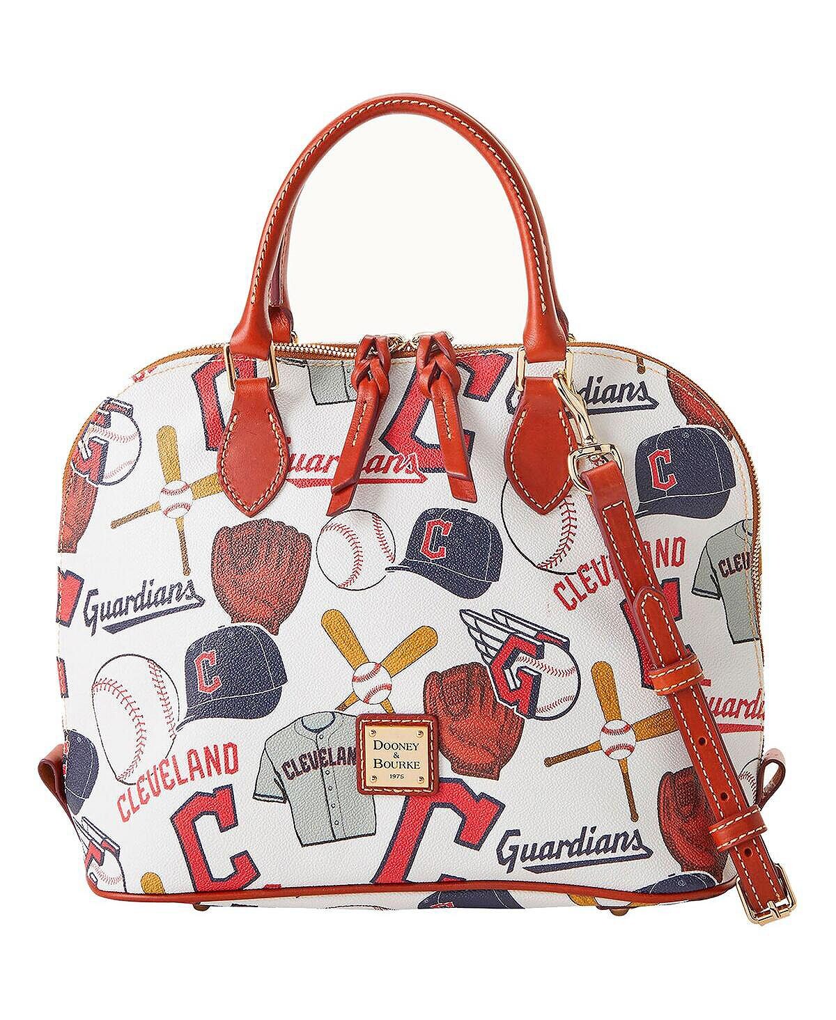 

Женская сумка Cleveland Guardians Game Day на молнии Dooney & Bourke, белый