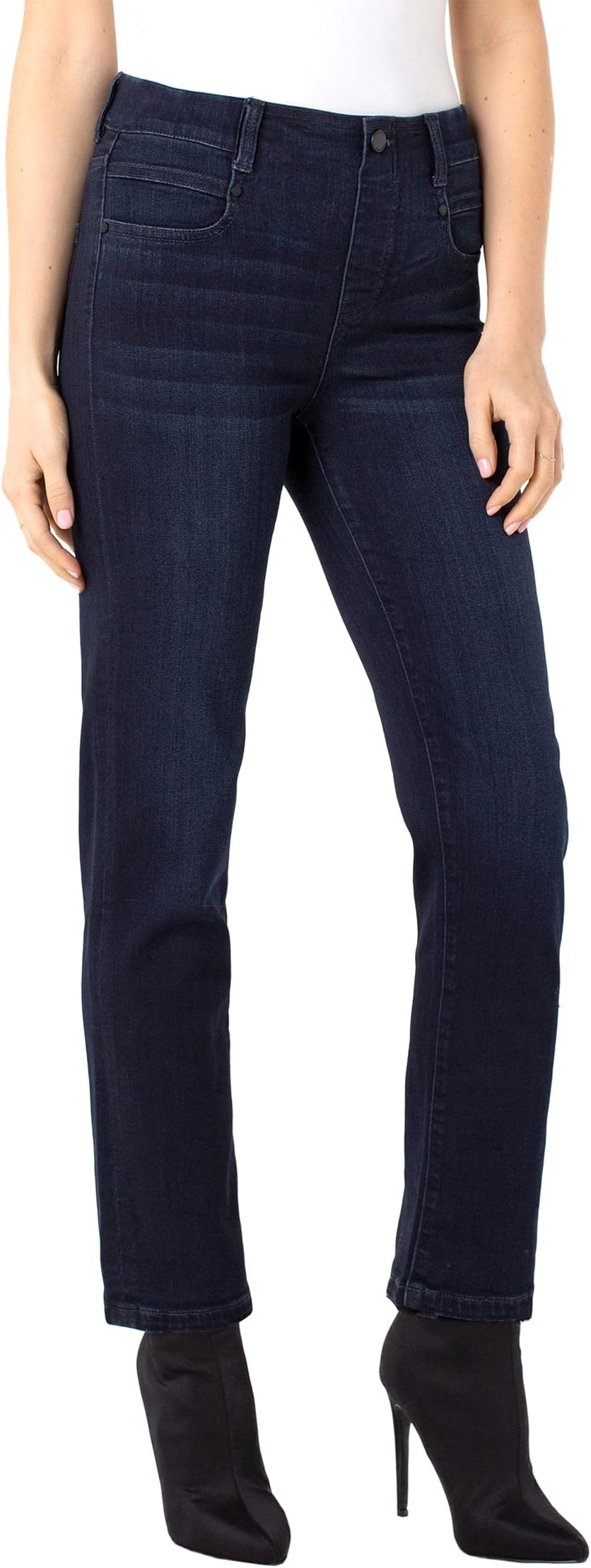 цена Джинсы Gia Glider Pull-On Slim Jeans in Halifax Liverpool Los Angeles, цвет Halifax