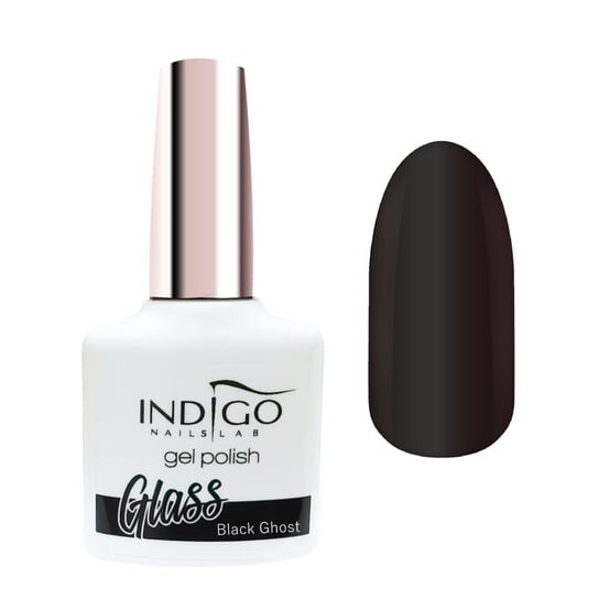 

Мл Indigo Hybrid Glass Black Ghost 7, Indigo Nails Lab