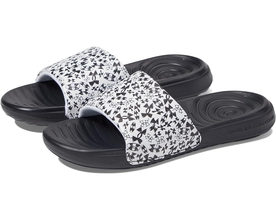 

Сандалии Under Armour Ansa Graphic, цвет White/Black/Black