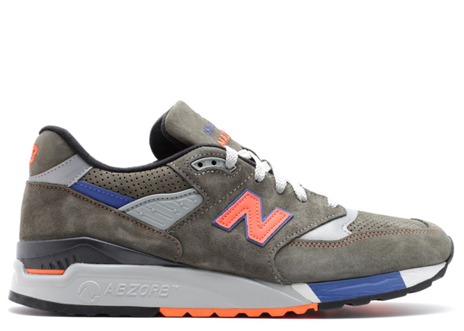 

Кроссовки New Balance 998 Made In Usa 'Connoisseur Painters Pack - Olive', зеленый