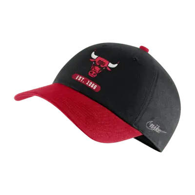 

Бейсболка Nike Chicago Bulls Heritage86 Icon Edition NBA Cap, черный
