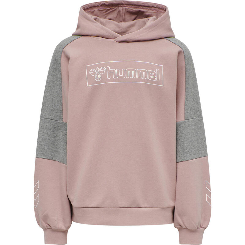 

Hmlboxline Толстовка унисекс для детей Athleisure из органического хлопка HUMMEL, цвет rosa