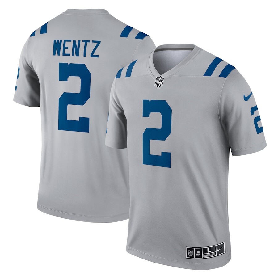 

Джерси Nike Indianapolis Colts, серый