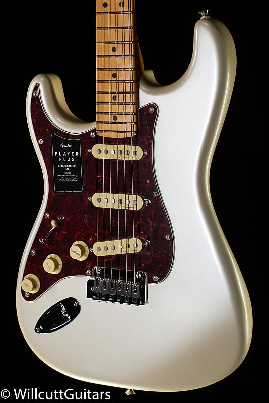 цена Электрогитара Fender Player Plus Stratocaster Olympic Lefty