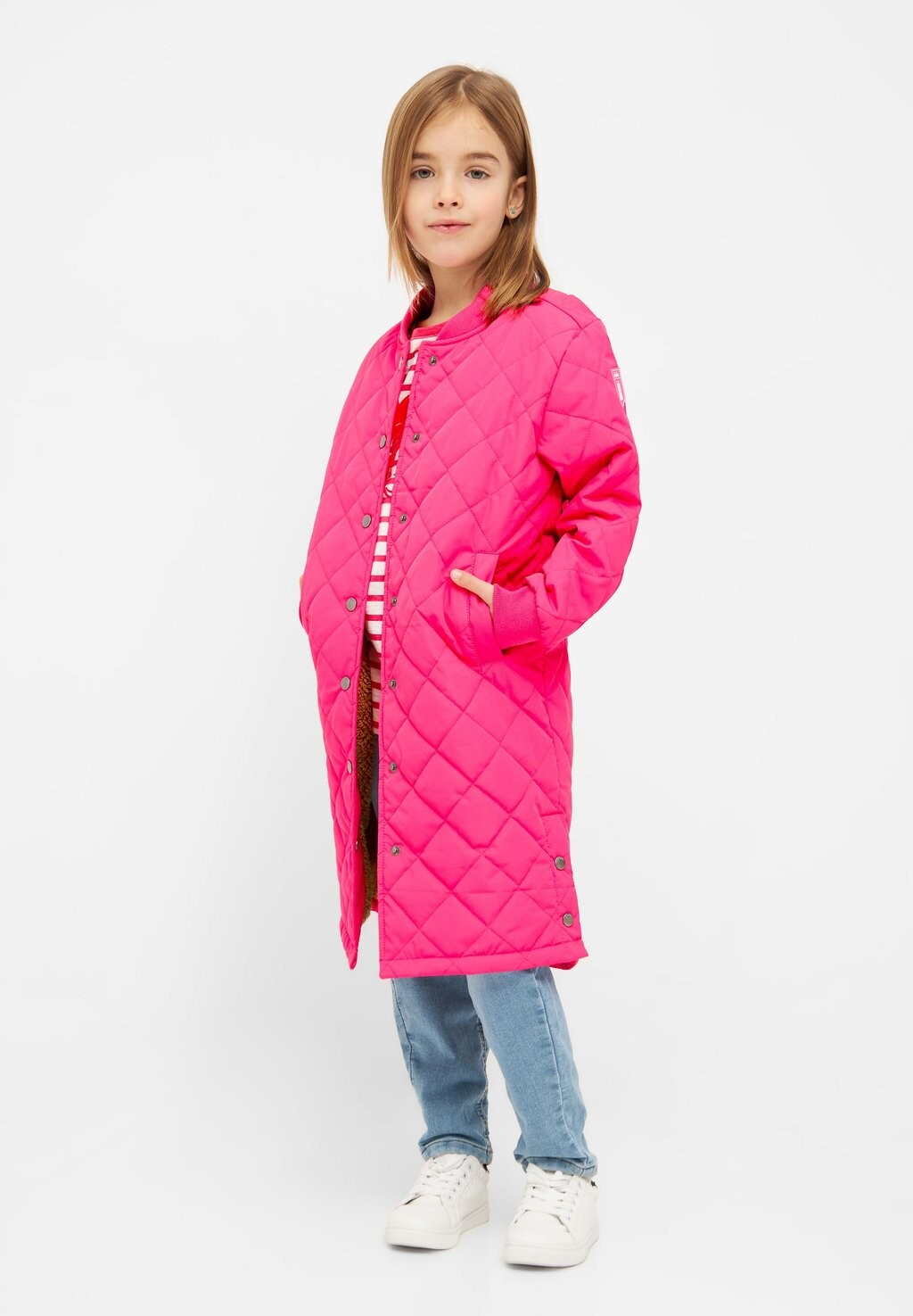 

Зимнее пальто QUILTBY Derbe, цвет pink glo caramel