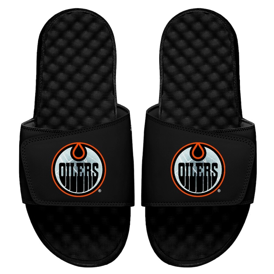 

Шлепанцы ISlide Edmonton Oilers, черный