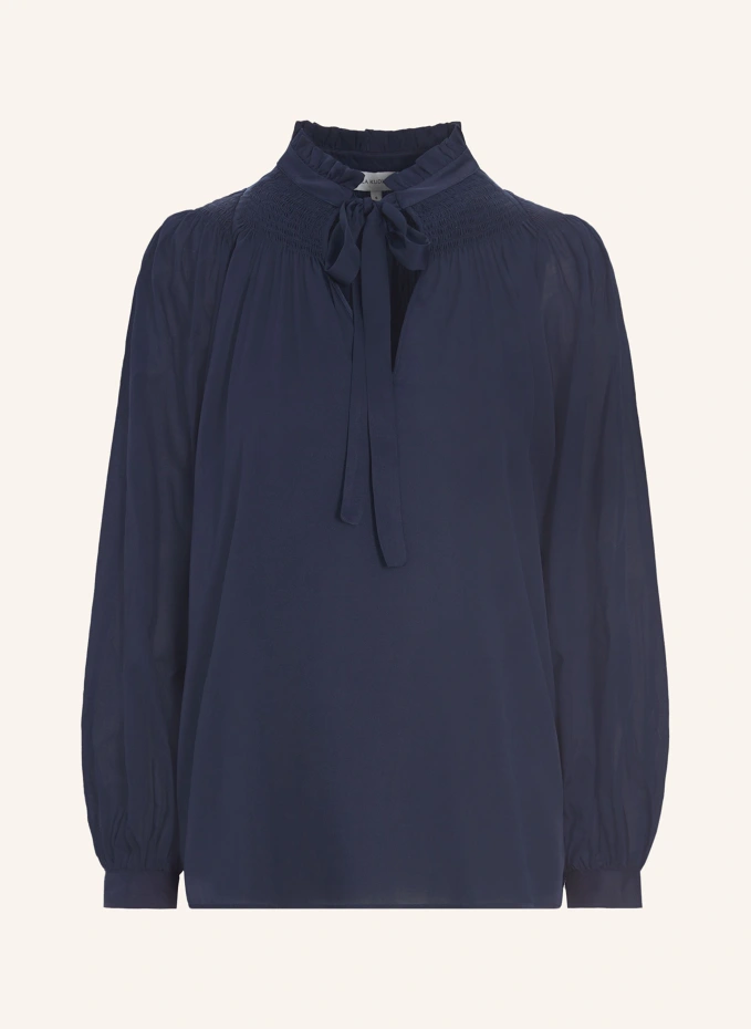 Malinka шелковая блузка-рубашка Dea Kudibal, синий