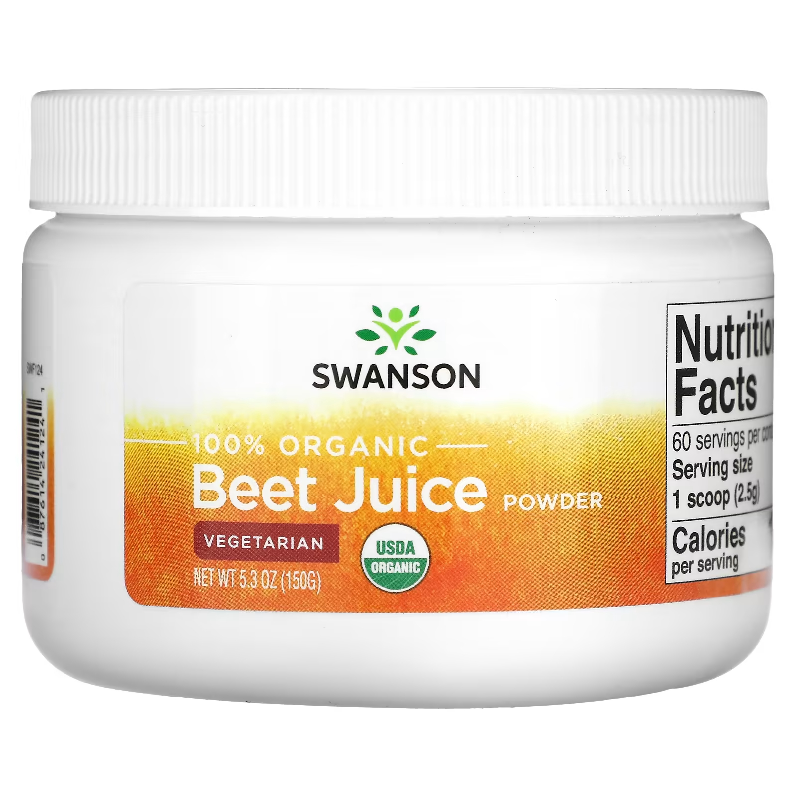 100% органический порошок сока свеклы Swanson swanson сертифицированный органический сырой суперфуд 240 г 8 5 унции