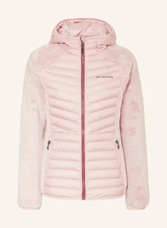 

Гибридная куртка powder lite Columbia, розовый