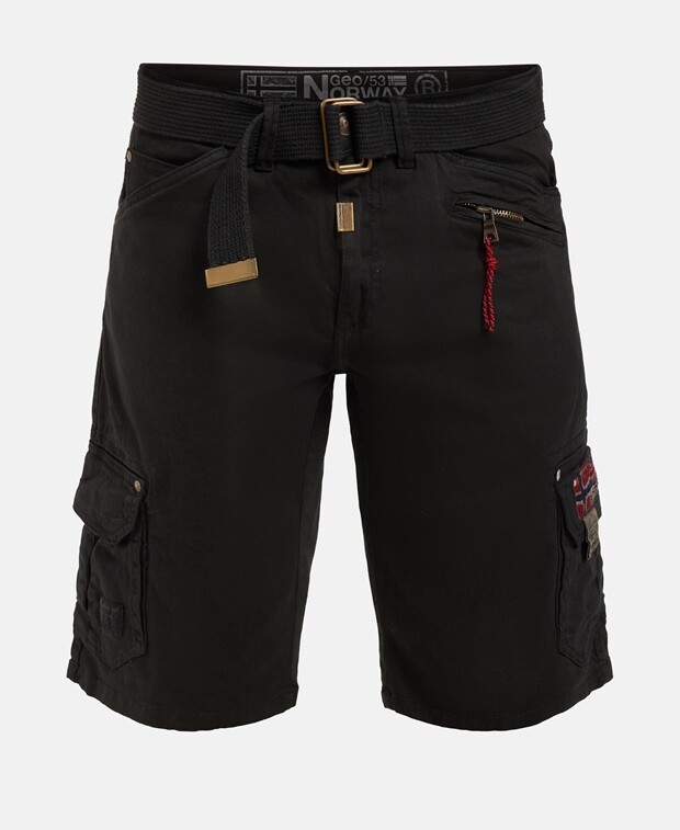 

Грузовые шорты Geographical Norway, черный