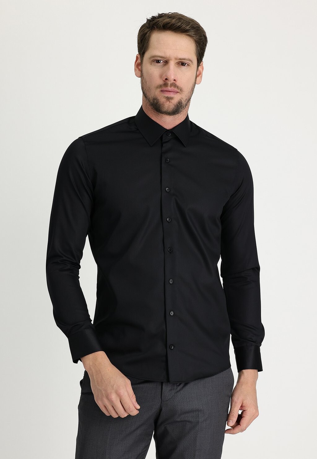 

Деловая рубашка NON IRON SLIM FIT Kigili, цвет black