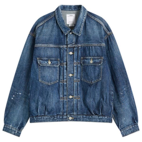 

101Xx dmgd-1010 джинсовая куртка Visvim, синий