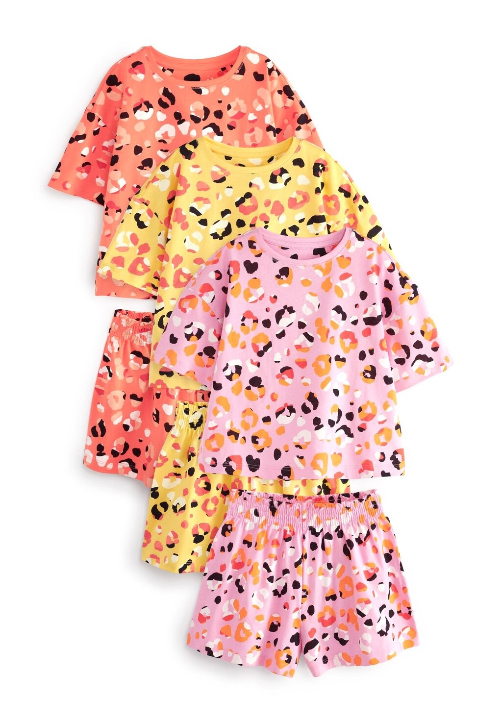 

Пижамы 3 Pack Set Next, цвет multi animal print
