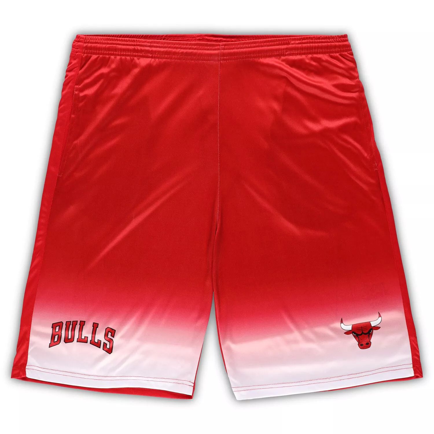 цена Мужские фирменные красные шорты Chicago Bulls Big & Tall Fadeaway Fanatics