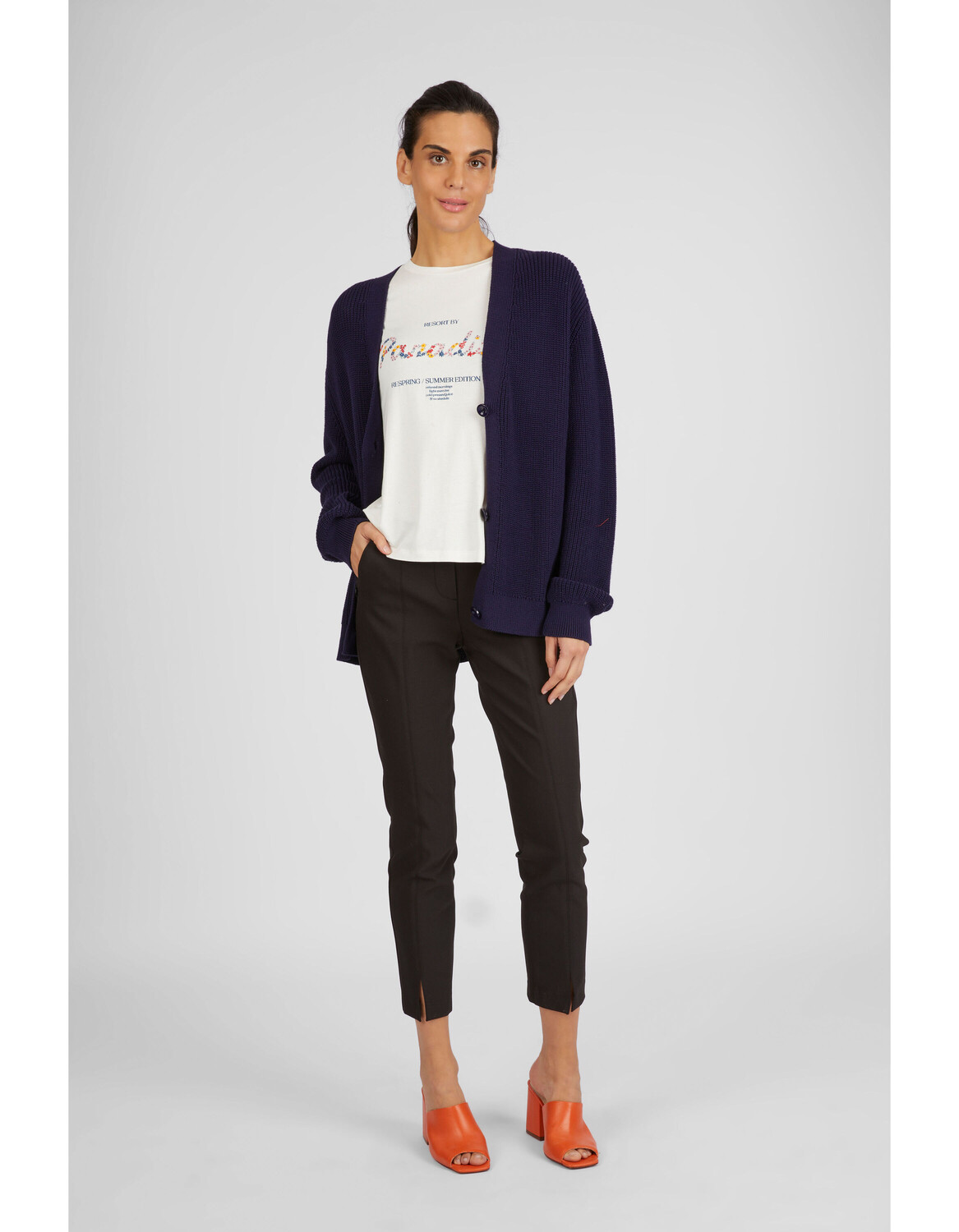 

Толстовка Lovely sisters Strickjacke Cassey, цвет navy blue