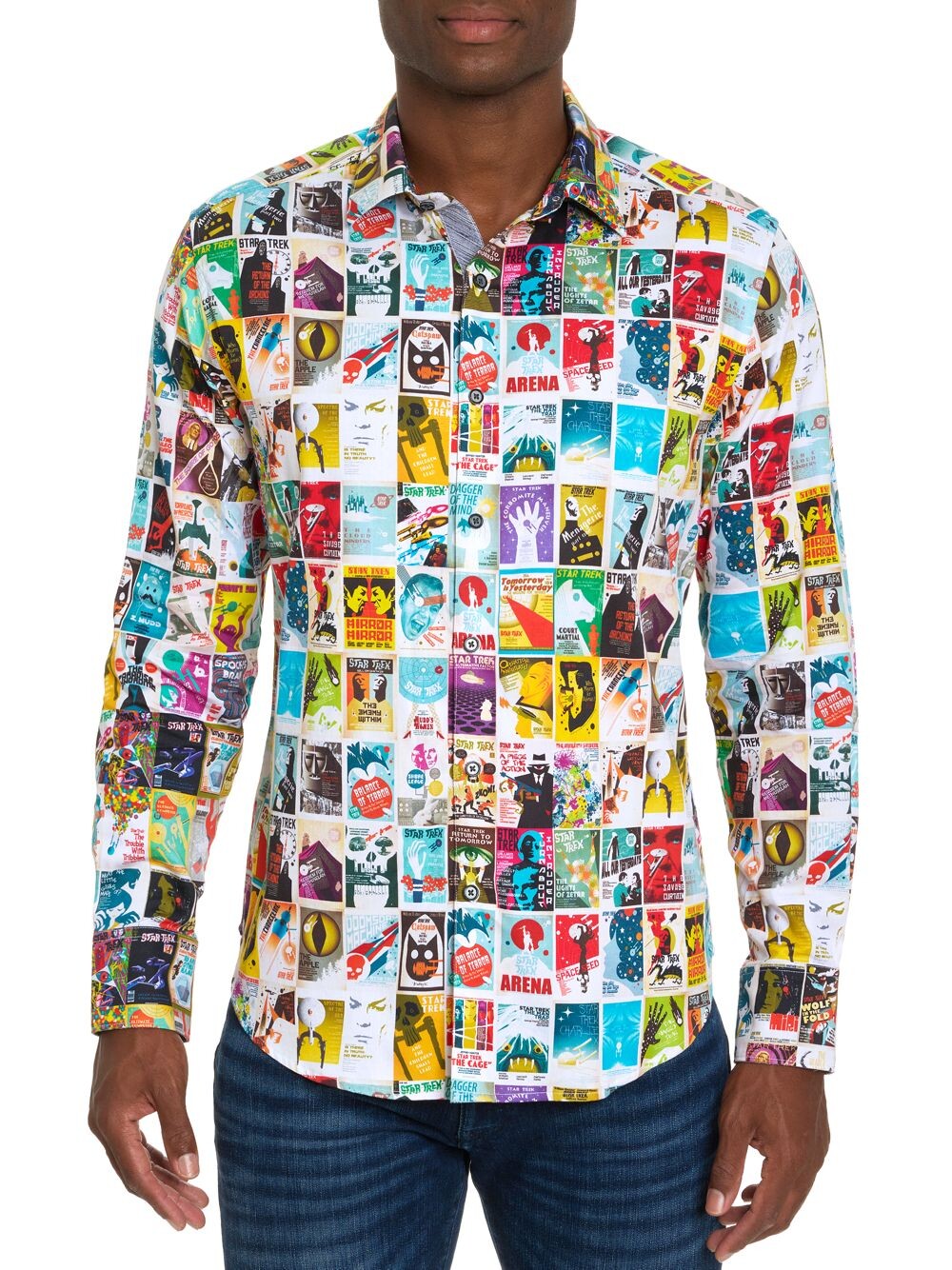 

Рубашка с длинными рукавами Retro Trek Robert Graham, разноцветный