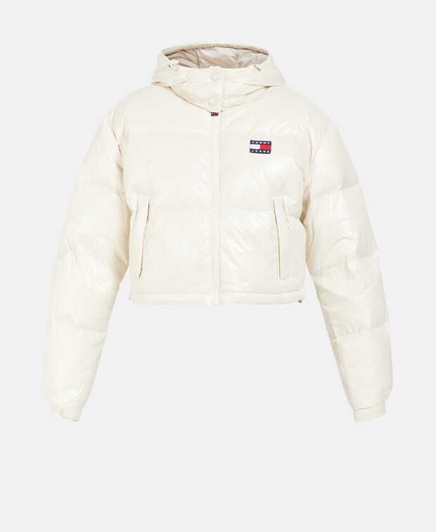 

Пуховик Tommy Jeans, цвет Wool White