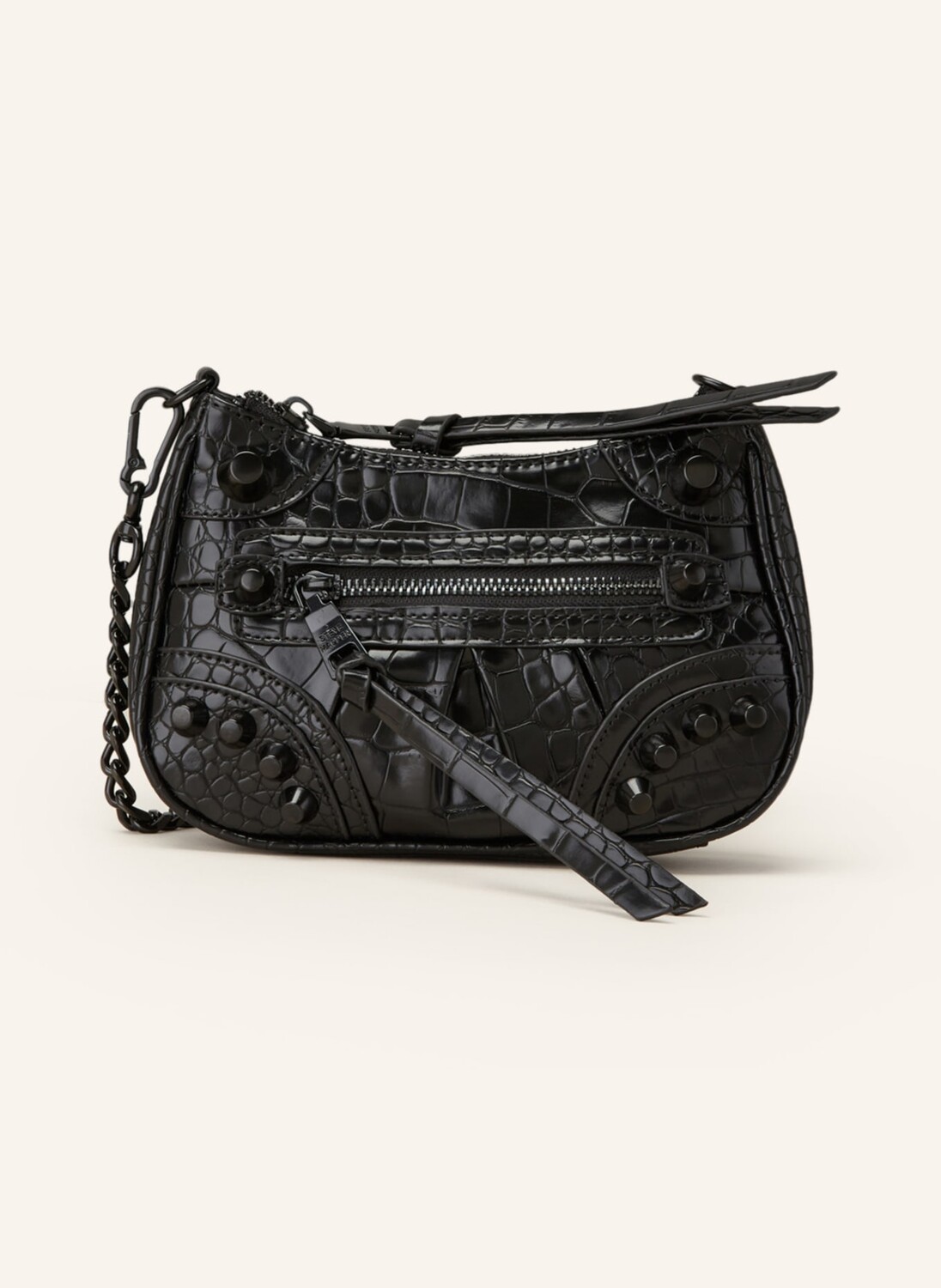 

Сумка через плечо STEVE MADDEN BVILMA mit Nieten, черный