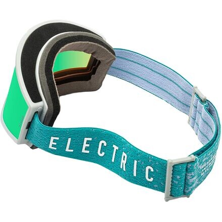 

Кливлендские очки Electric, цвет Crocus Speckle/Green Chrome