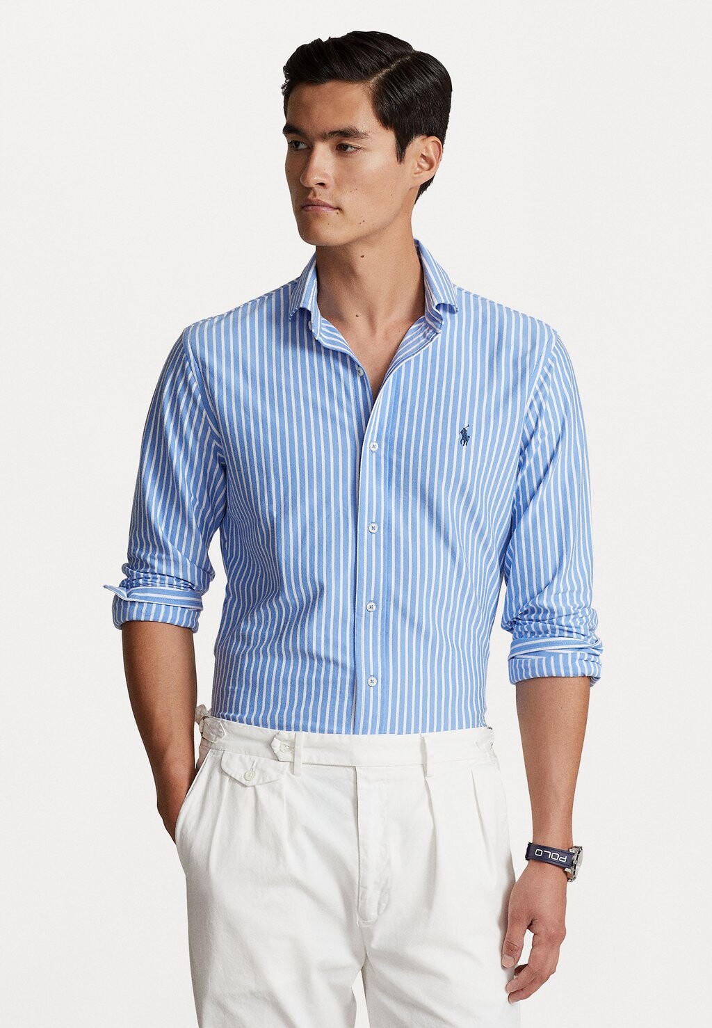 

Рубашка LONG SLEEVE SPORT Polo Ralph Lauren, Harbour Island синий/белый