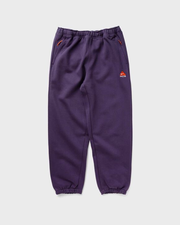 

Спортивные штаны Nike Acg Therma-Fit Repel Tuff Fleece Lungs Pants, цвет dark raisin/safety orange/summit wh