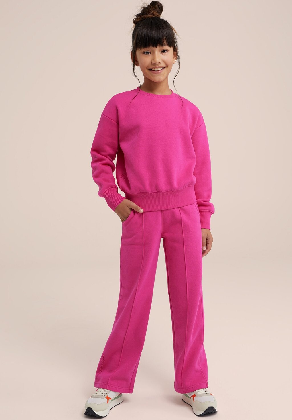 

Спортивные брюки WE Fashion, розовый