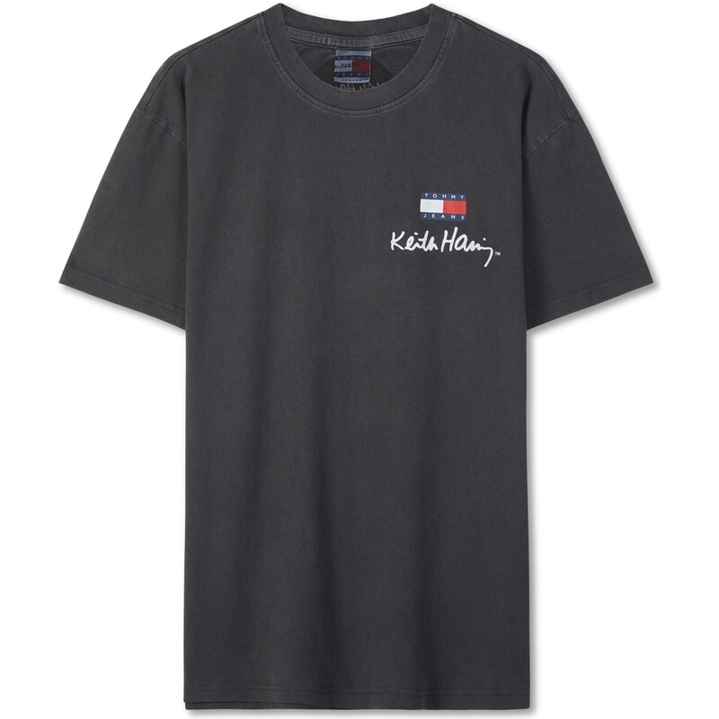 

Футболка унисекс Tommy Hilfiger, цвет black gray bds