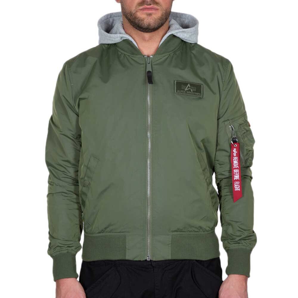 

Куртка Alpha Industries MA-1 TT BP Reflective, зеленый