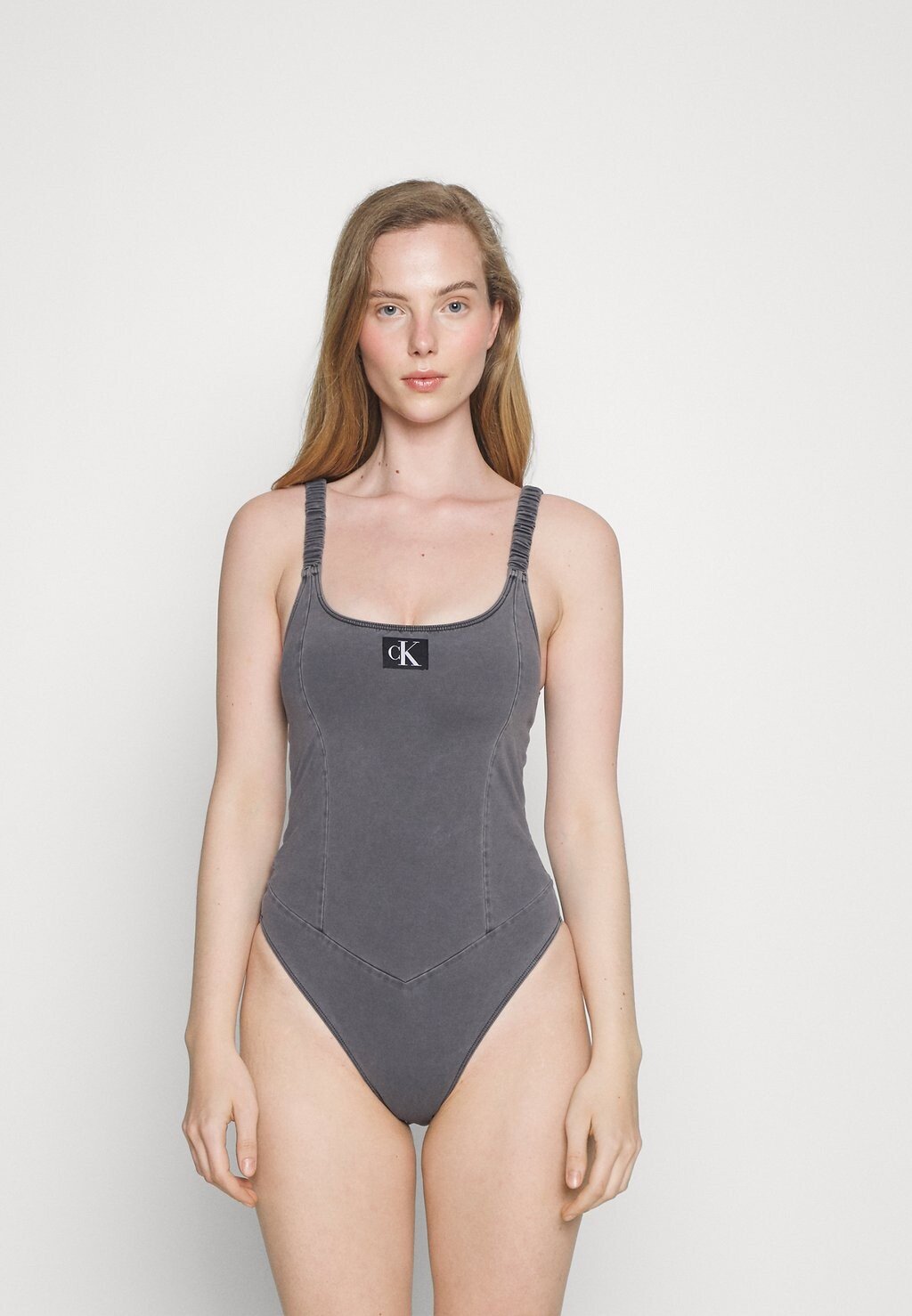 

Купальный костюм Calvin Klein, Серый