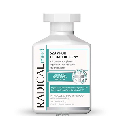 Radical Med Гипоаллергенный шампунь с комплексом Pro-Skin Balance 300мл, Farmona