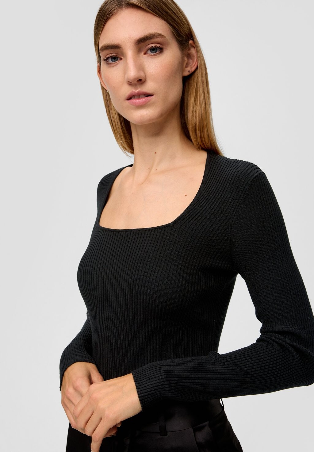 

Вязаный свитер s.Oliver BLACK LABEL, цвет schwarz