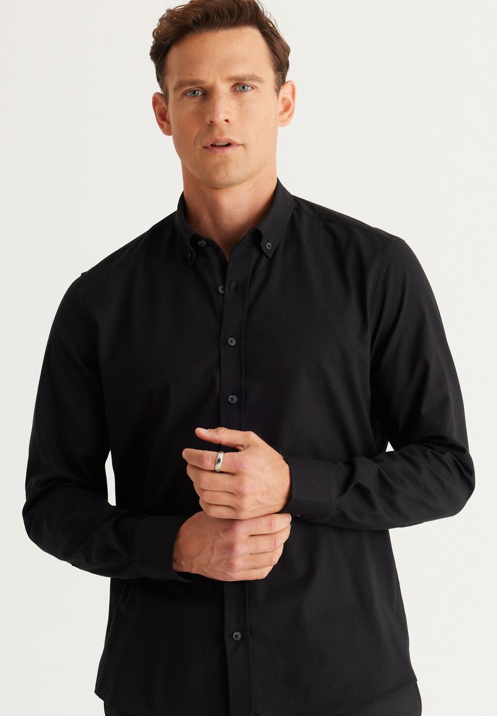 

Рубашка GABARDINE AC&CO / ALTINYILDIZ CLASSICS, цвет Slim Fit Shirt-Gabardine