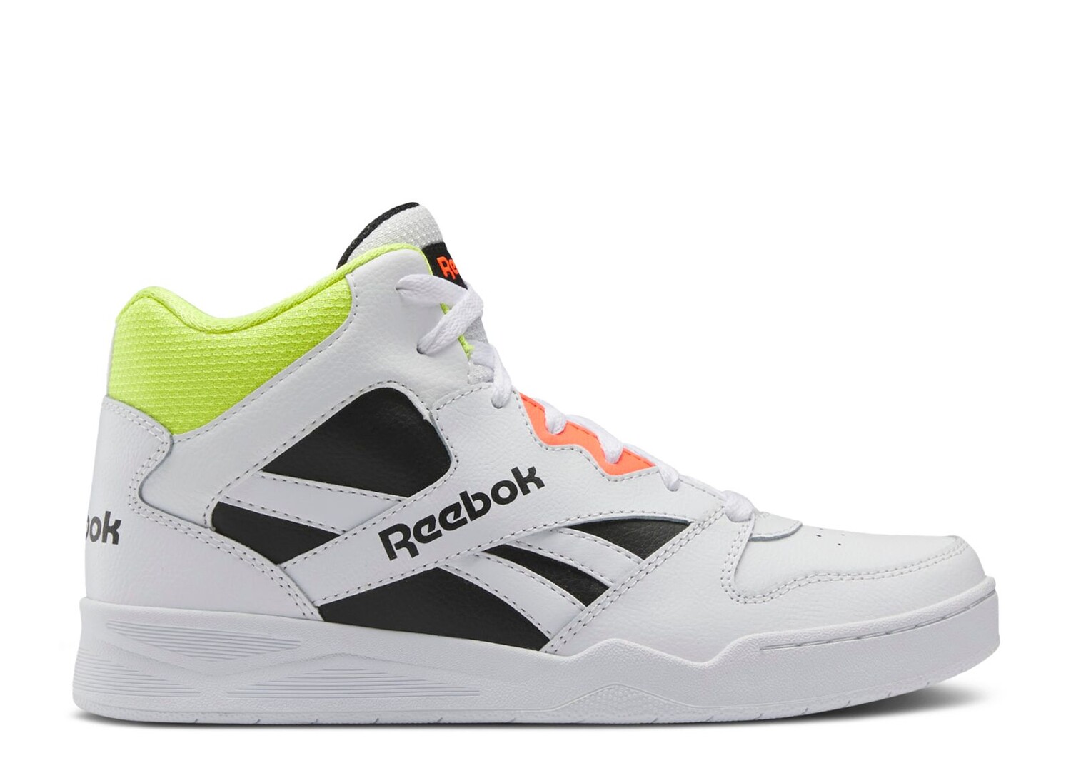 

Кроссовки Reebok Royal Bb 4500 High 2 'White Black Acid Yellow', белый