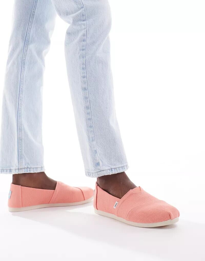 

Оранжевые эспадрильи Toms Alpargata