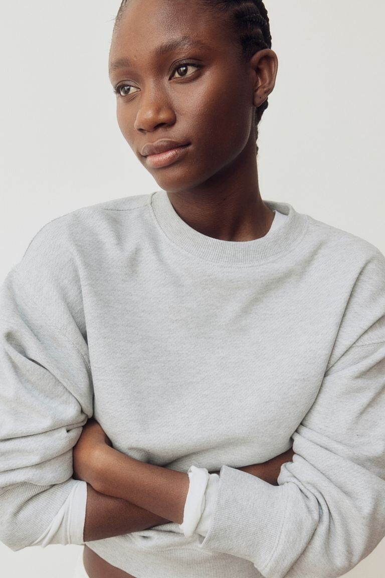 

Фуфайка H&M, серый
