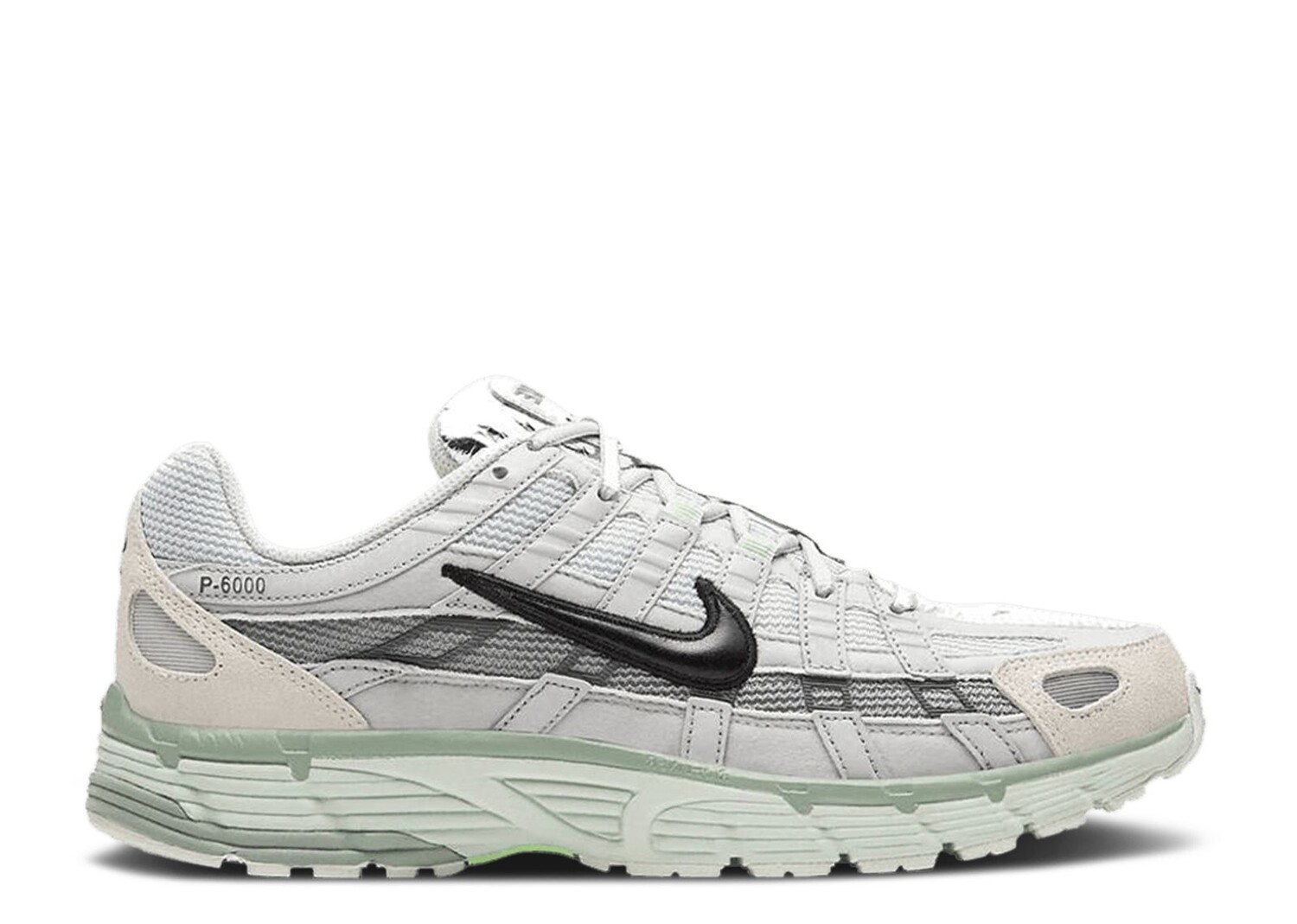 

Кроссовки Nike P-6000 'Grey Fog Pistachio Frost', серый
