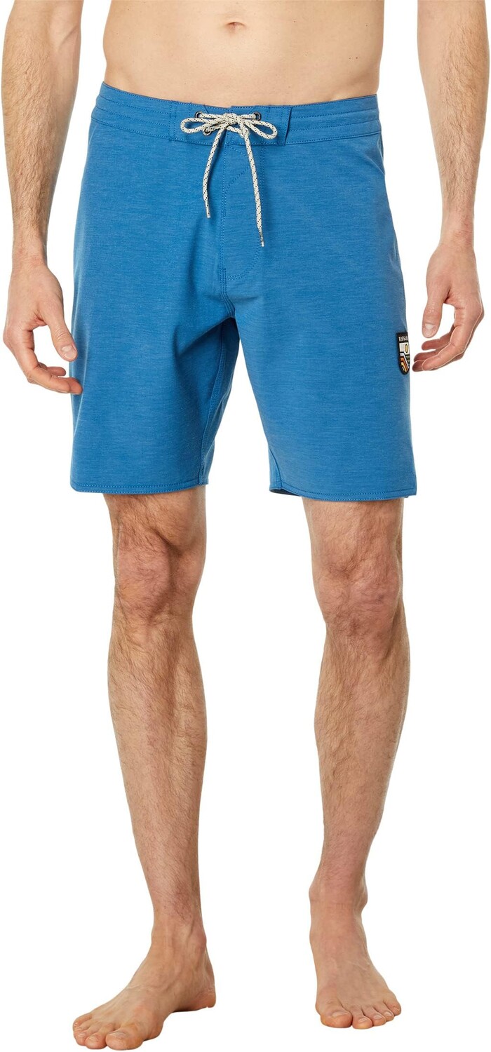 

Однотонные комплекты шорт для плавания 18,5 дюймов VISSLA, цвет Ocean Blue