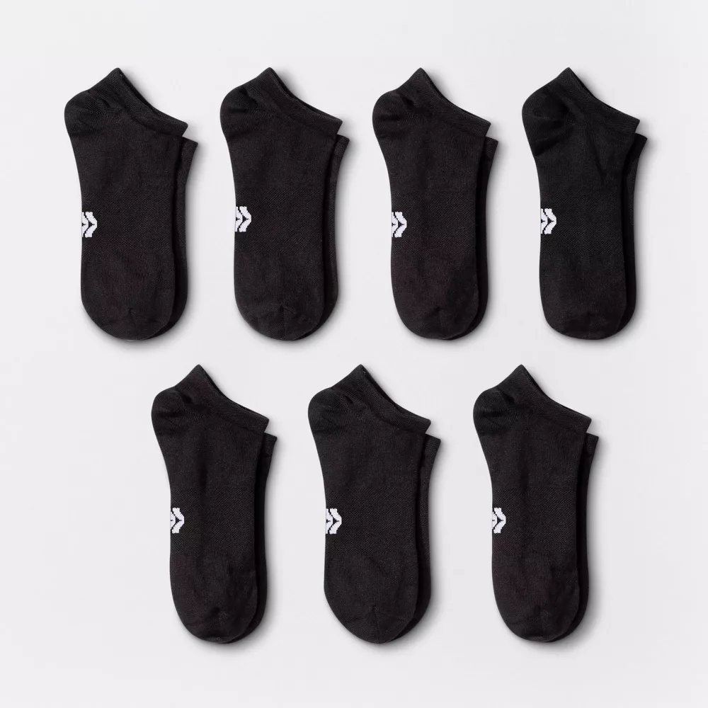 

Женские легкие спортивные носки Active Mesh 6+1 бонусный набор без показа - All In Motion, цвет Black