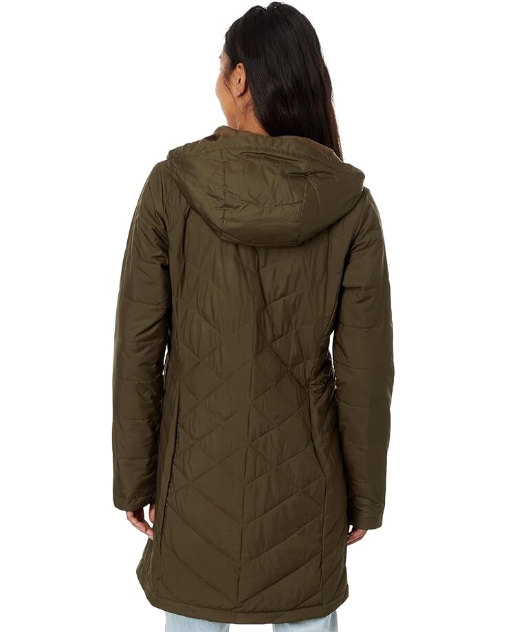 

Куртка Columbia Heavenly Long Hooded Jacket, цвет Olive Green