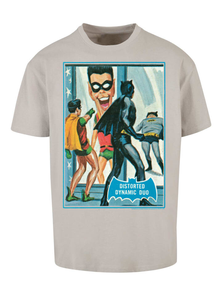 

Футболка F4NT4STIC DC Comics Batman TV Dynamic Duo, цвет lightasphalt