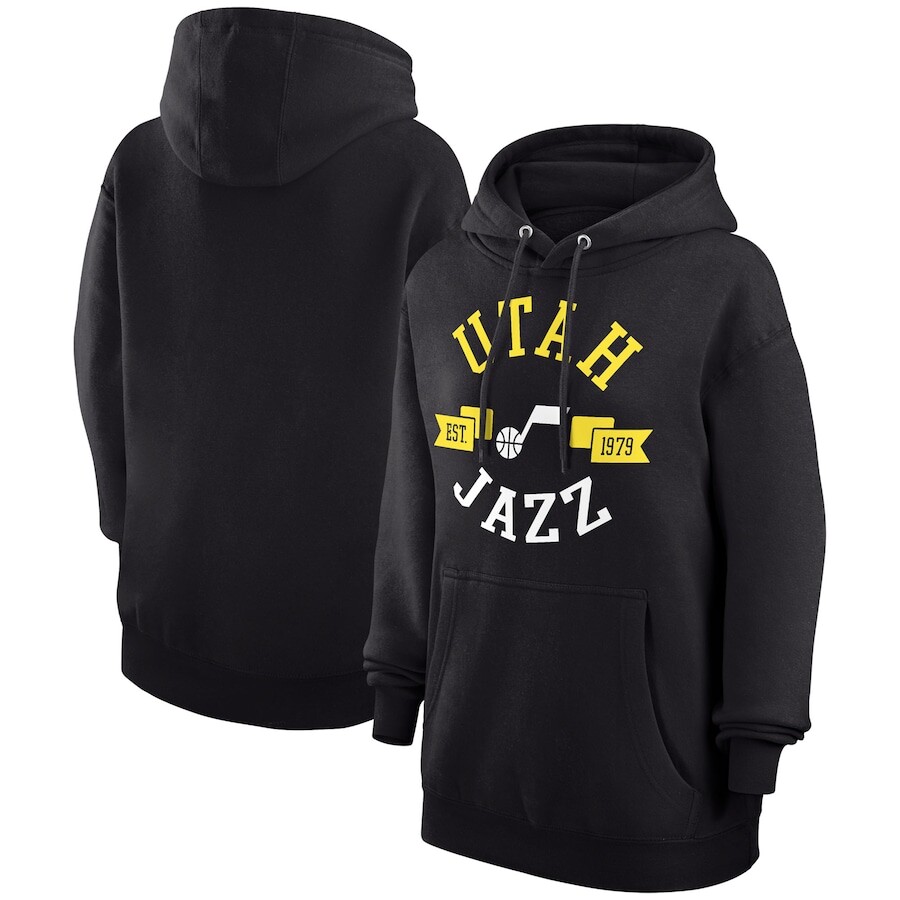 

Пуловер с капюшоном G-III 4Her by Carl Banks Utah Jazz, черный